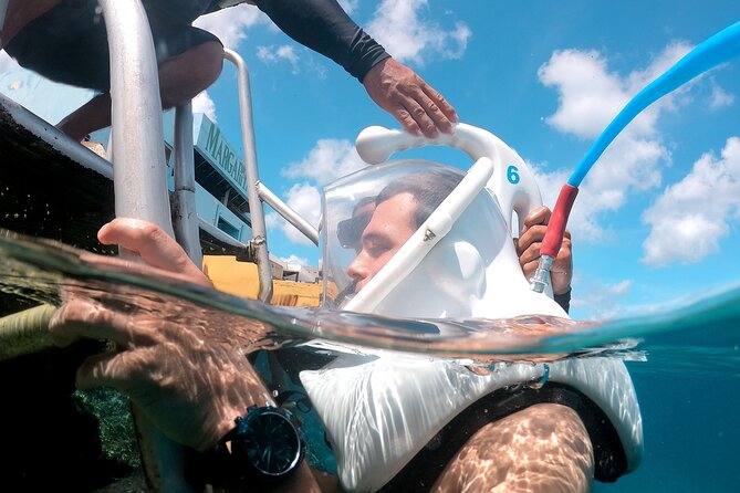 SeaTrek Underwater Helmet Diving Experience in Downtown Cozumel - Photos and Video: A Useful Extra With a Real Cost