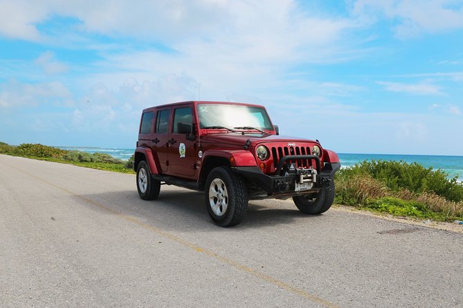 Super Cozumel Combo Snorkel by Boat and Jeep Exploration (Private) - Lunch: simple Mexican food with a few limits
