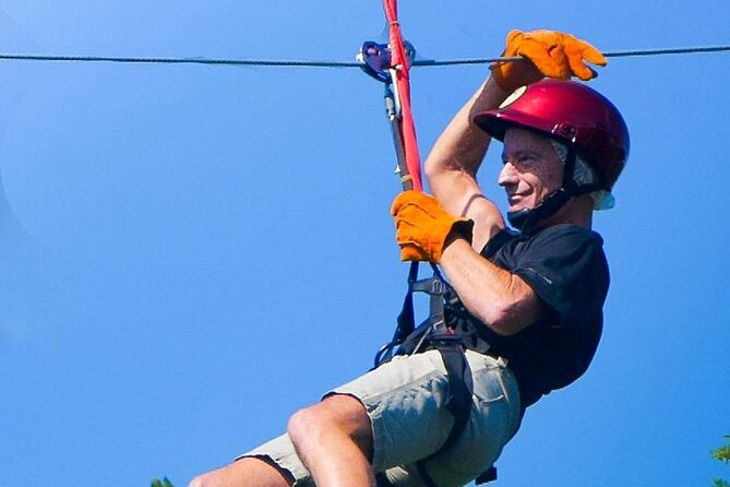 The Original Cozumel Zipline Adventure - Six platforms, six chances to gain confidence