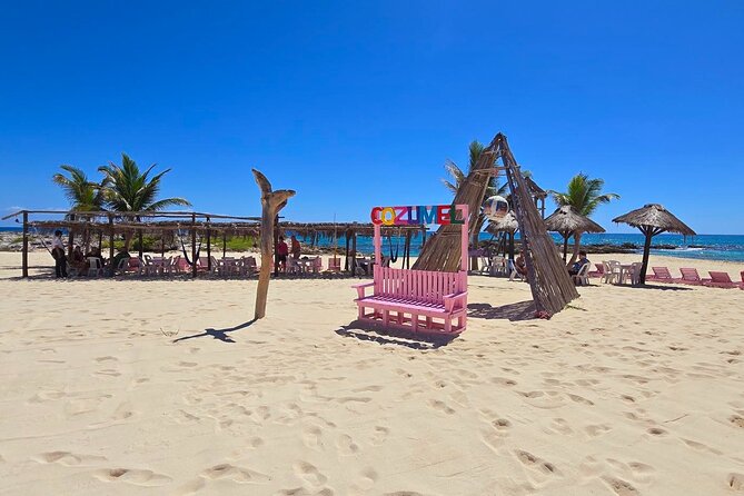 Tour in the Village Shopping and Beach Time in Cozumel - Mexican crafts at a local shop