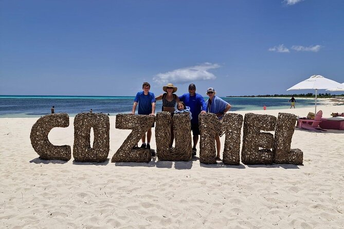 Tours along the beaches of Cozumel Mexico by buggy all inclusive - Playa Chen Rio for white sand and changing surf