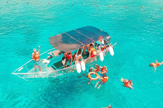 Transparent Boating and Snorkeling Tour in Cozumel All Inclusive - Key details before you book